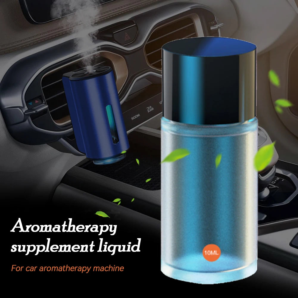 10ml Car Air Outlet Perfume Refill Liquid for Air Humidifier Supplement Liquid Aroma Essential Oil with Dropper Auto Fragrance