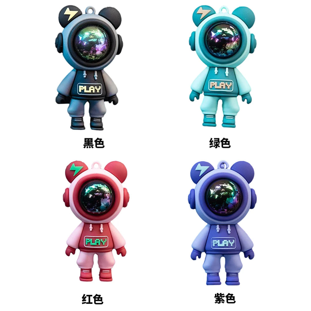 Car Air Outlet Perfume Clips Cartoon Astronaut Air-Conditioning Outlets Aromatherapy Clip Interior Accessories Air-Freshener