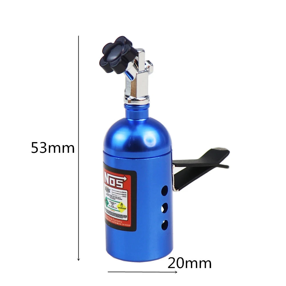 Car Air Freshener NOS Nitrogen Bottle Air Vent Aromatherapy Auto Aroma Outle Perfume Flavoring Fragrances Accessories