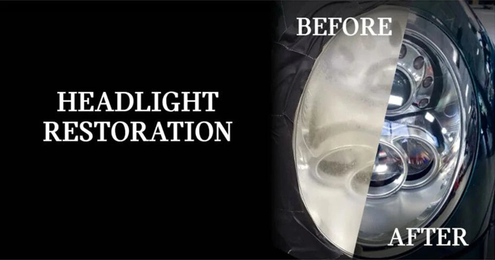 Car Headlight Polish Restoration Kit Automotive Headlight Care Tool Headlight Restoration Kit Car Headlight Restoration Liquid