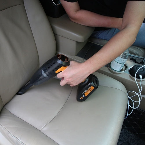4 In 1 Cordless Car Vacuum Cleaner and Tire Inflator with LED Light